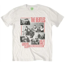 The Beatles, Tričko Final Performance, Unisex, Biela