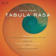 Vinyl TABULA RASA/SYMPHONY 1/COLLAGE ON A THEME B-A-C-H/PRO ET CONTRA