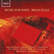 Brian Elias, CD BRIAN ELIAS MUSIC FOR WIND