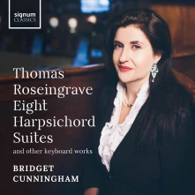 CD Cunningham, Bridget - Thomas Roseingrave: Eight Harpsichord Suites