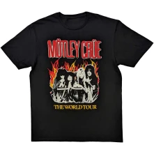 Tričko Vintage World Tour Flames