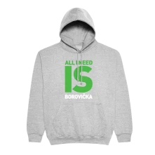 Emily, Mikina #CitimVonuLesa, unisex, Unisex, Šedá