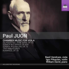 CD VENDRYES, BASIL - PAUL JUON: CHAMBER MUSIC FOR VIOLA