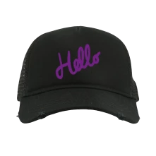 Šiltovka Purple Hello