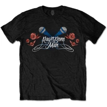 Rag'n'Bone Man, Tričko Mics & Roses, Unisex, Čierna
