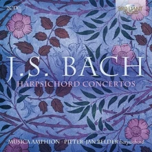 CD MUSICA AMPHION & PIETER-J - J.S. BACH HARPSICHORD CONCERTOS