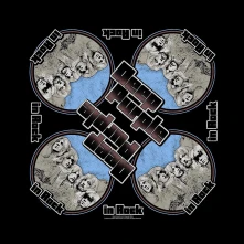 Deep Purple, Šatka In Rock, Unisex, Čierna