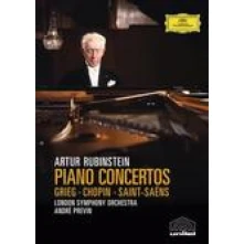 DVD RUBINSTEIN ARTUR - Grieg/Saint-Saens/Chopin: Rubinstein in Concert