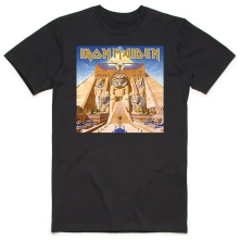 Tričko Powerslave Album Cover Box