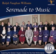 CD RALPH VAUGHAN WILLIAMS: SERENADE TO MUSIC