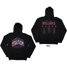 The Killers, Mikina Tour '24 Rebel Diamonds, Unisex, Čierna
