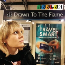 CD DRAWN TO THE FLAME
