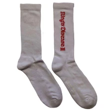 Nas, Ponožky KD II, Unisex, Biela