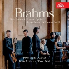 CD PAVEL HAAS QUARTET / BORI - BRAHMS: PIANO QUINTET OP 34 - STRING QUINTET OP 111