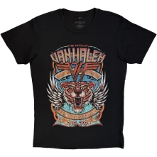 Van Halen, Tričko World Tour, Unisex, Čierna