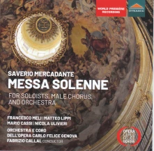 CD MELI, FRANCESCO / MATTEO - MERCADANTE: MESSA SOLENNE