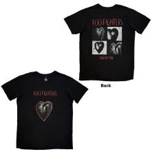 Foo Fighters, Tričko One By One, Unisex, Čierna