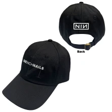 Nine Inch Nails, Šiltovka Classic Logo, Unisex, Čierna