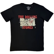 The Rolling Stones, Tričko Beggars Banquet Graffiti, Unisex, Čierna