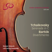 CD BARTOK/TCHAIKOVSKY - SERENADE FOR STRINGS/DIVERTIMENTO FOR STRING ORCHESTRA
