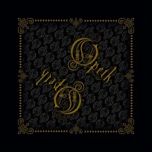 Opeth, Šatka Logo, Unisex, Čierna
