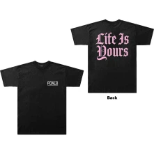 Tričko Life Is Yours Text