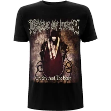 Cradle of Filth, Tričko Cruelty & The Beast, Unisex, Čierna