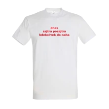 Call Dominika, Tričko Všade a stále, Muž, Biela