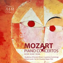 CD ACADEMY OF ANCIENT MUSIC - MOZART: PIANO CONCERTOS NOS. 6 & 8