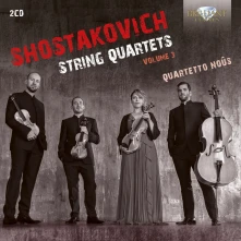 CD SHOSTAKOVICH: STRING QUARTETS, VOLUME 3
