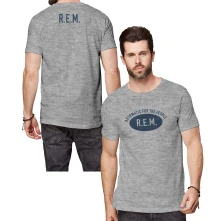 R.E.M., Tričko Automatic, Unisex, Šedá