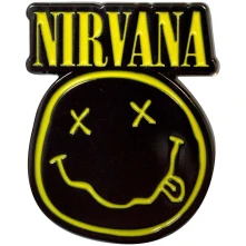 Nirvana, Odznak Logo & Happy Face Cut-Out