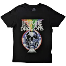 Imagine Dragons, Tričko Skull, Unisex, Čierna