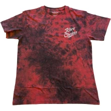 Alice In Chains, Tričko Circle Emblem, Unisex, Červená