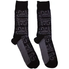 Ozzy Osbourne, Ponožky Logo Repeat, Unisex, Čierna