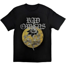 Bad Omens, Tričko Sunflower, Unisex, Čierna