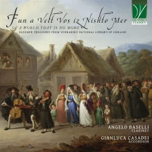 CD KLEZMER TREASURES: FUN A VELT VOS IZ NISHTO MER (OF A WORLD THAT IS NO MORE)