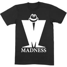 MADNESS, Tričko M Logo, Unisex, Čierna
