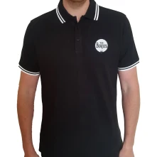 The Beatles, Polokošeľa Drum Logo, Unisex, Čierna