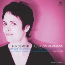 Tabea Zimmermann, CD Zimmermann, Tabea / Dso B - Complete Works For Viola Vol. 1: Viola and Orchest