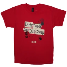Tričko Dirty Deeds Done Dirt Cheap