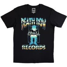 Death Row records, Tričko Execution, Unisex, Čierna