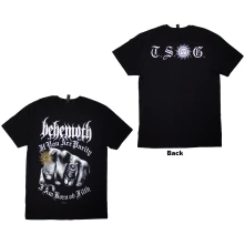 Behemoth, Tričko The Shit Ov God Purity Fist, Unisex, Čierna