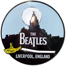 Magnetka Liverpool Skyline & Yellow Submarine