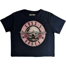Guns N’ Roses, Tielko Classic Logo, Žena, Modrá