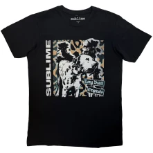 Sublime, Tričko Long Beach Originals, Unisex, Čierna