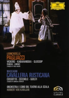DVD KARAJAN/SCALA DI MILANO - SEDLAK KAVALIR/KOMEDIANTI