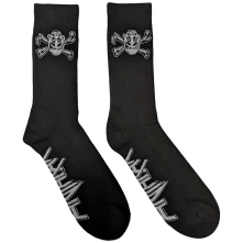 Anthrax, Ponožky Not Man, Unisex, Čierna