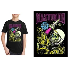 Mastodon, Tričko Space Colorization, Dieťa, Čierna