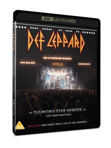 Def Leppard, Blu-ray DIAMOND STAR HEROES LIVE..